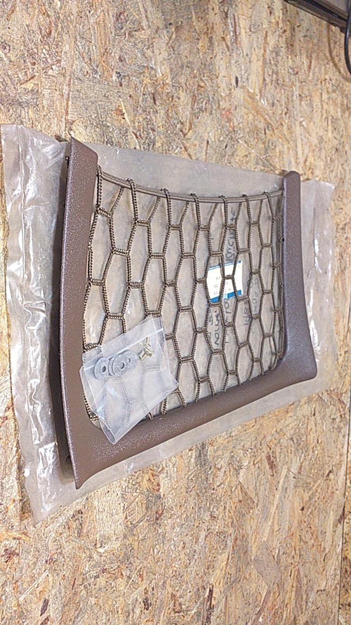 Omega A 87- 93 Netztasche Rücksitz vorne braun original GM Opel NEU