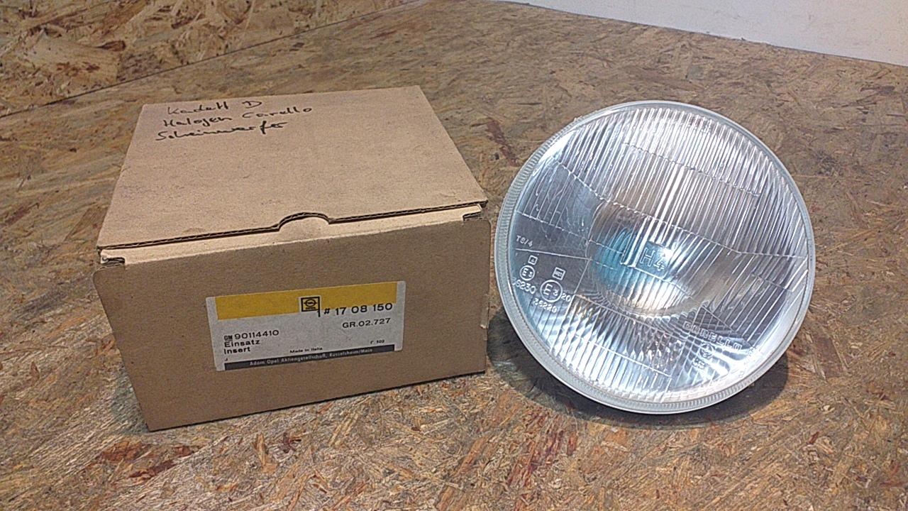Kadett D Halogen Carello Scheinwerfer original GM Opel NEU
