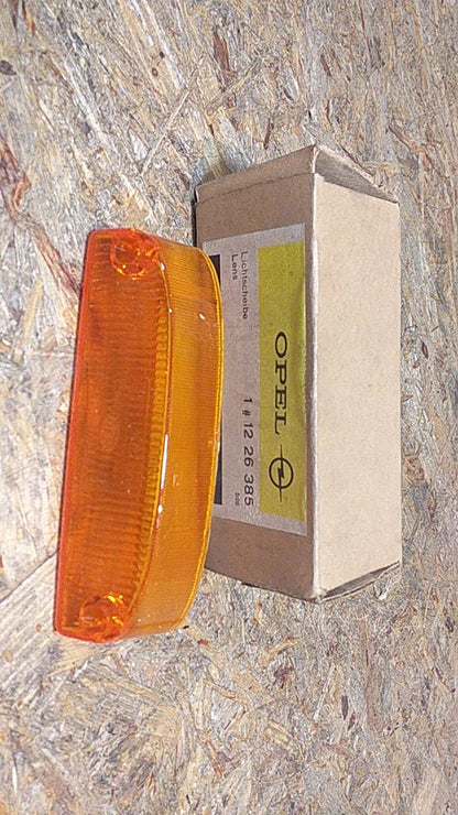 Manta A Kadett C Blinkerglas v.l orig Opel Hella NEU