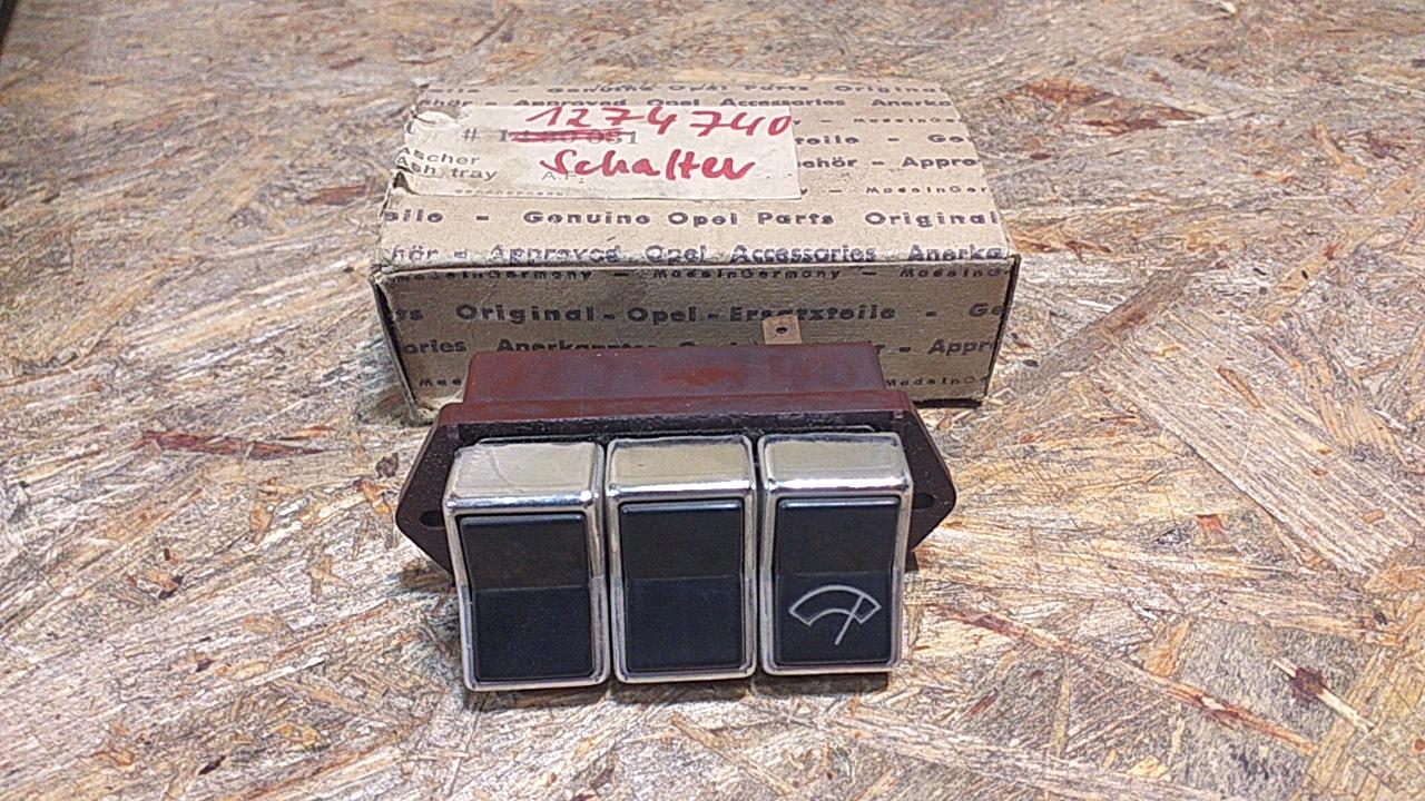 Rekord A Scheibenwischerschalter original Opel NEU