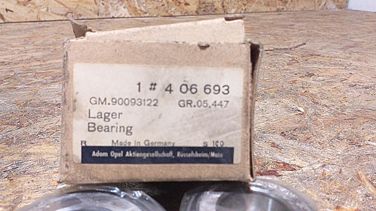 Manta A/B Olympia A Satz Kegelrollenlager original Opel NEU