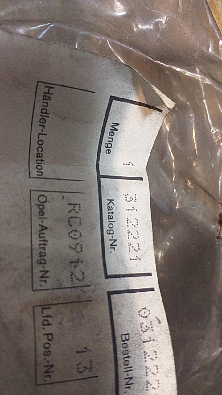 Kadett D Dämpfungsring original Opel NEU