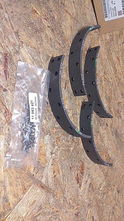 Corsa A 83-93 Astra F 91-98 Bremsbeläge Trommelbremse original GM Opel NEU