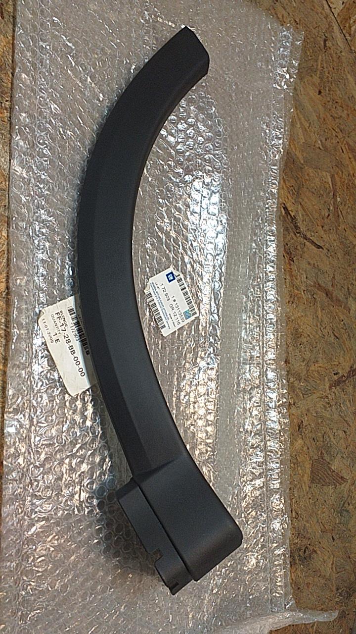 Corsa C Blende Radausschnitt Kotflügel hinten links original GM Opel NEU