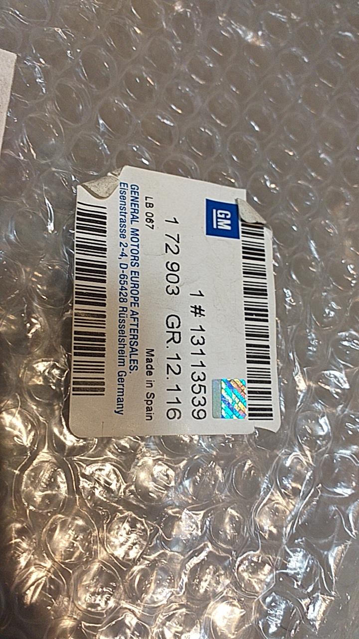 Corsa C Blende Radausschnitt Kotflügel hinten links original GM Opel NEU