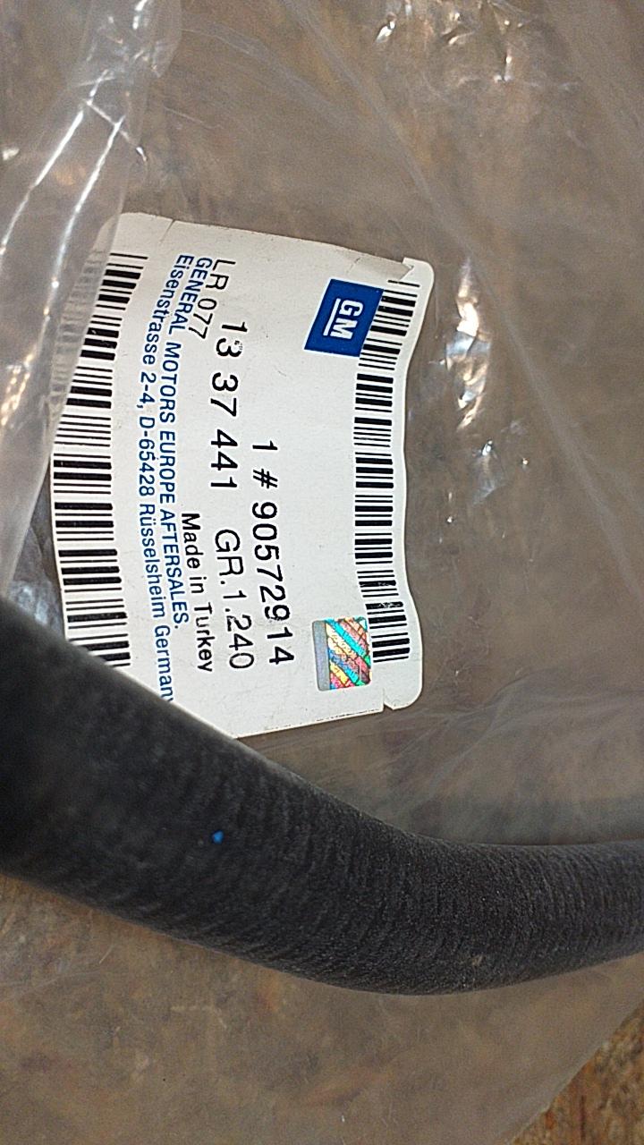 Corsa B Schrägheck Kühlerschlauch original GM Opel NEU