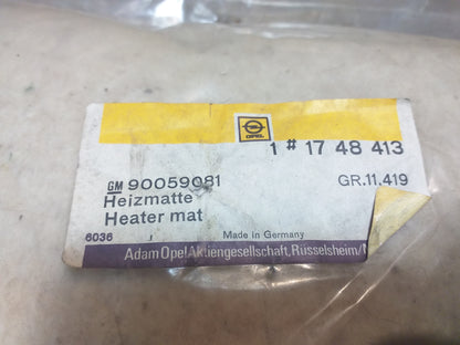 Omega B Heizmatte Vorderrücken original Opel Gebraucht