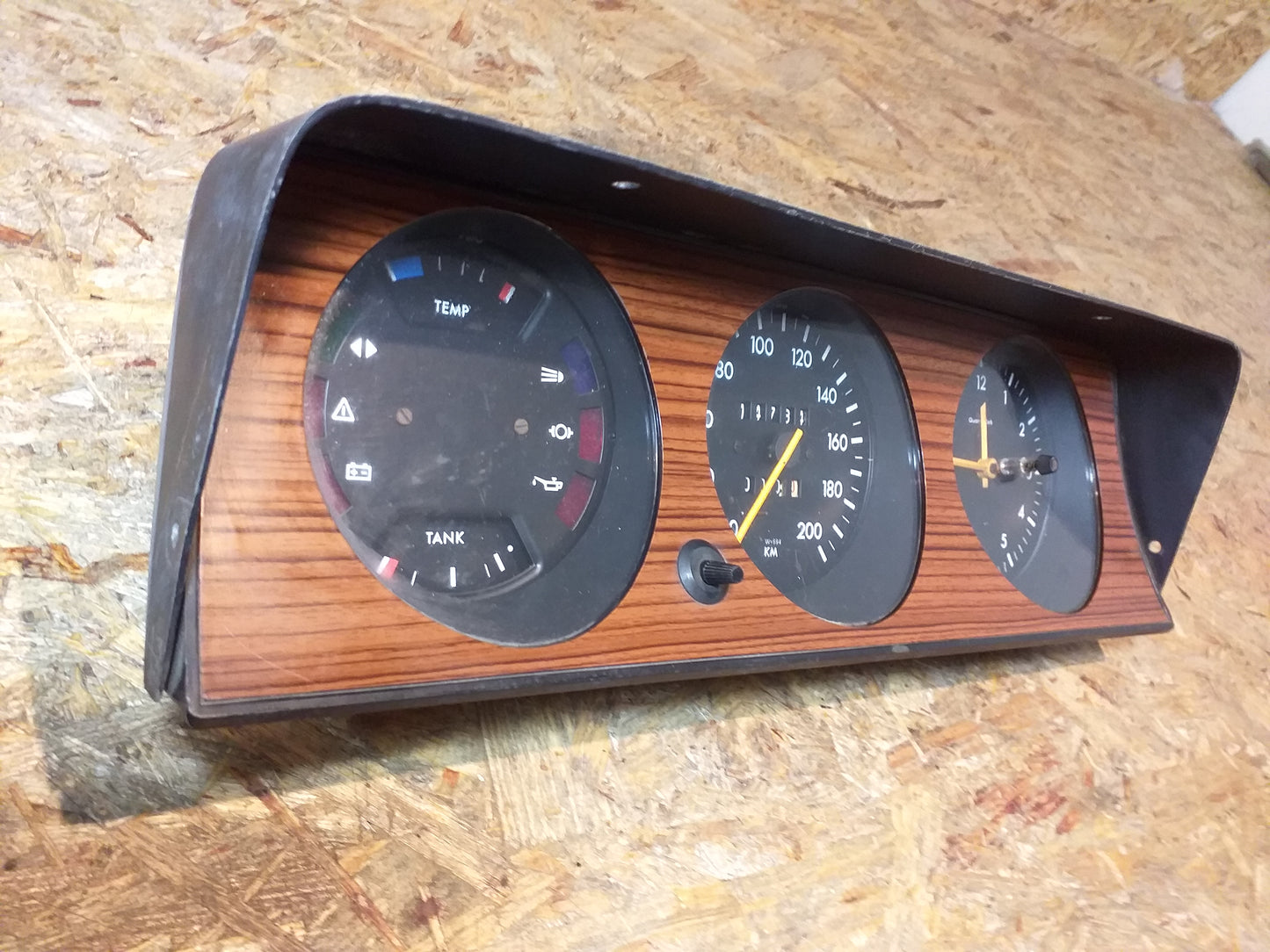 Rekord D Commodore B Tacho Kombiinstrument W694 200km/h original VDO Opel GEBRAUCHT