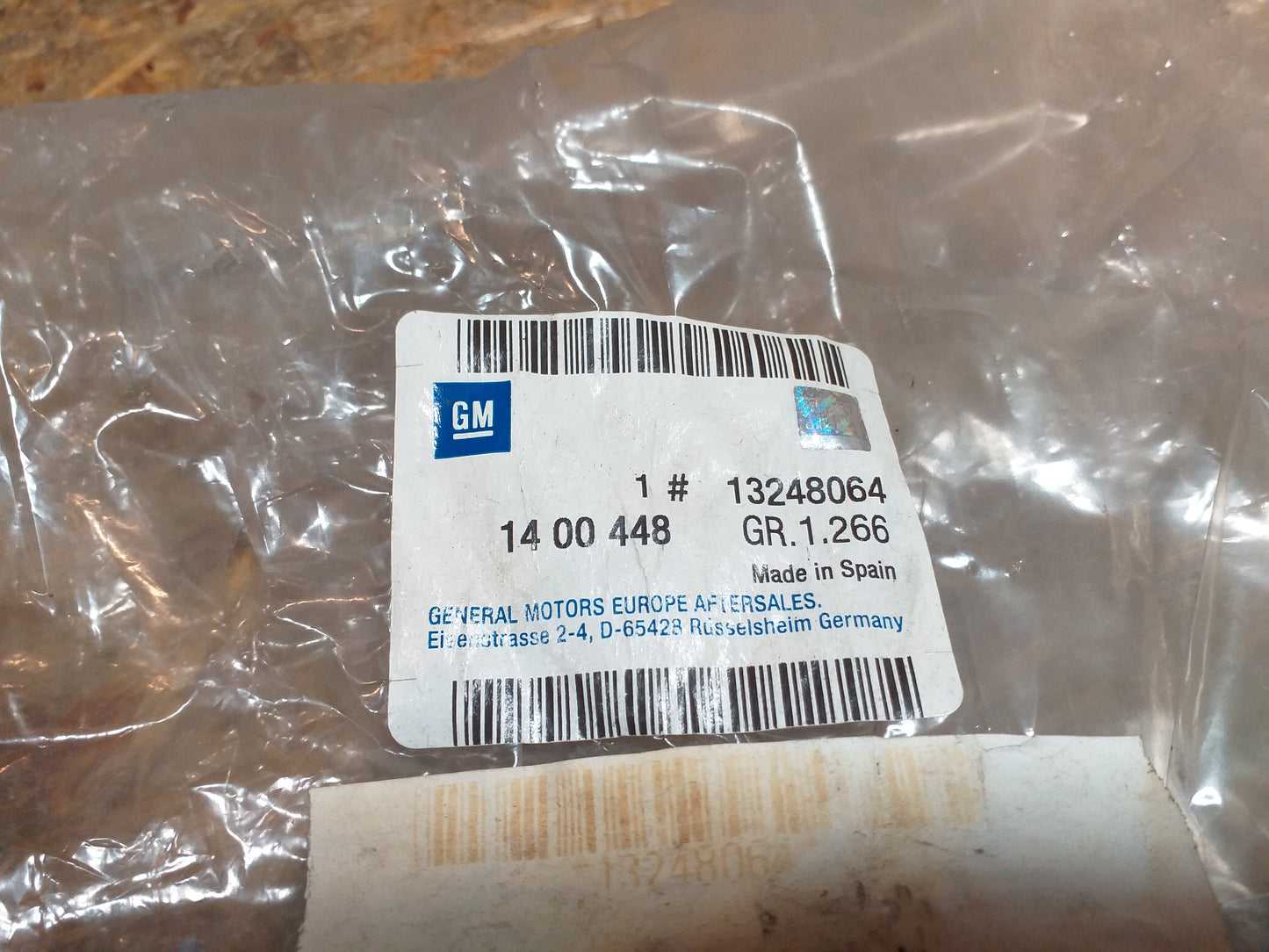 Meriva A Kühlergrill unten anthrazit original GM Opel NEU