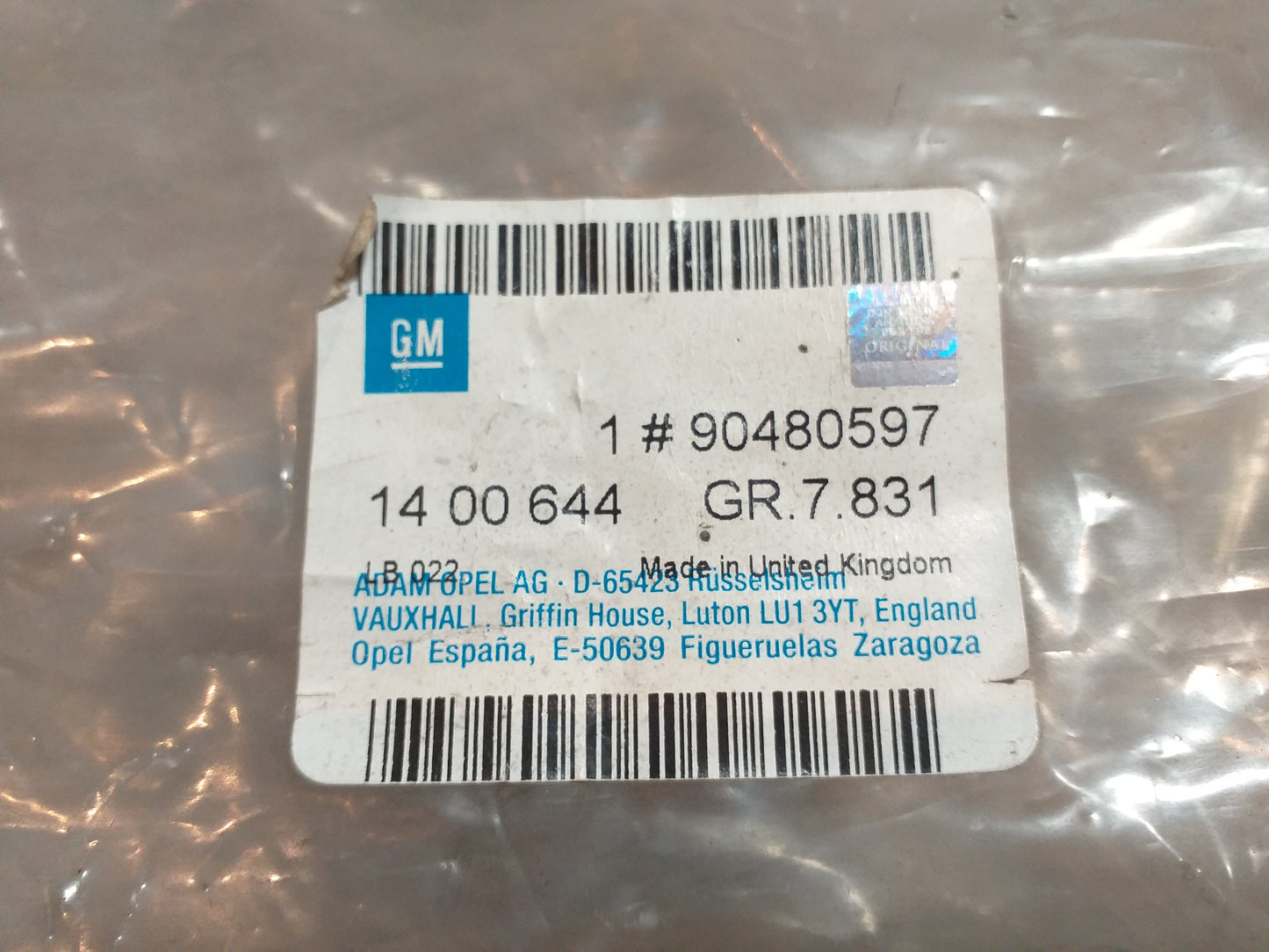 Vectra B Limo Stoßfängergrill vorne original GM Opel NEU