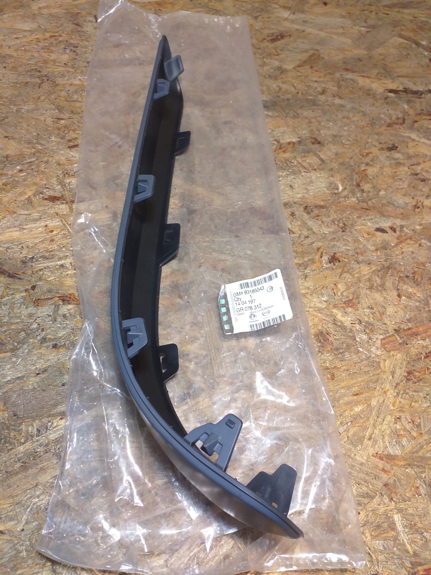 Astra H Caravan Stoßstange Zierleiste hinten links original GM Opel NEU