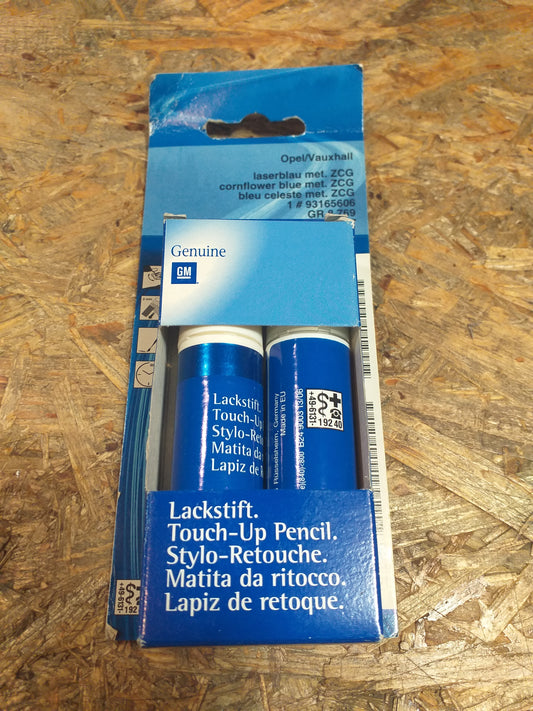 Oldtimer Youngtimer Lackstift "Laserblau met. ZCG" original GM Opel NEU