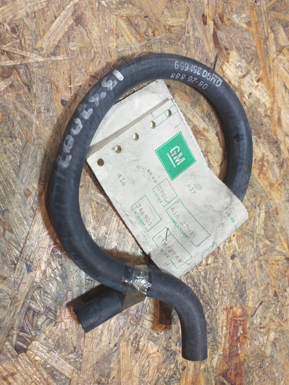 Vectra Schlauch,  Drosselventilgehäuse zum Thermostatgehäuse original GM Opel NEU