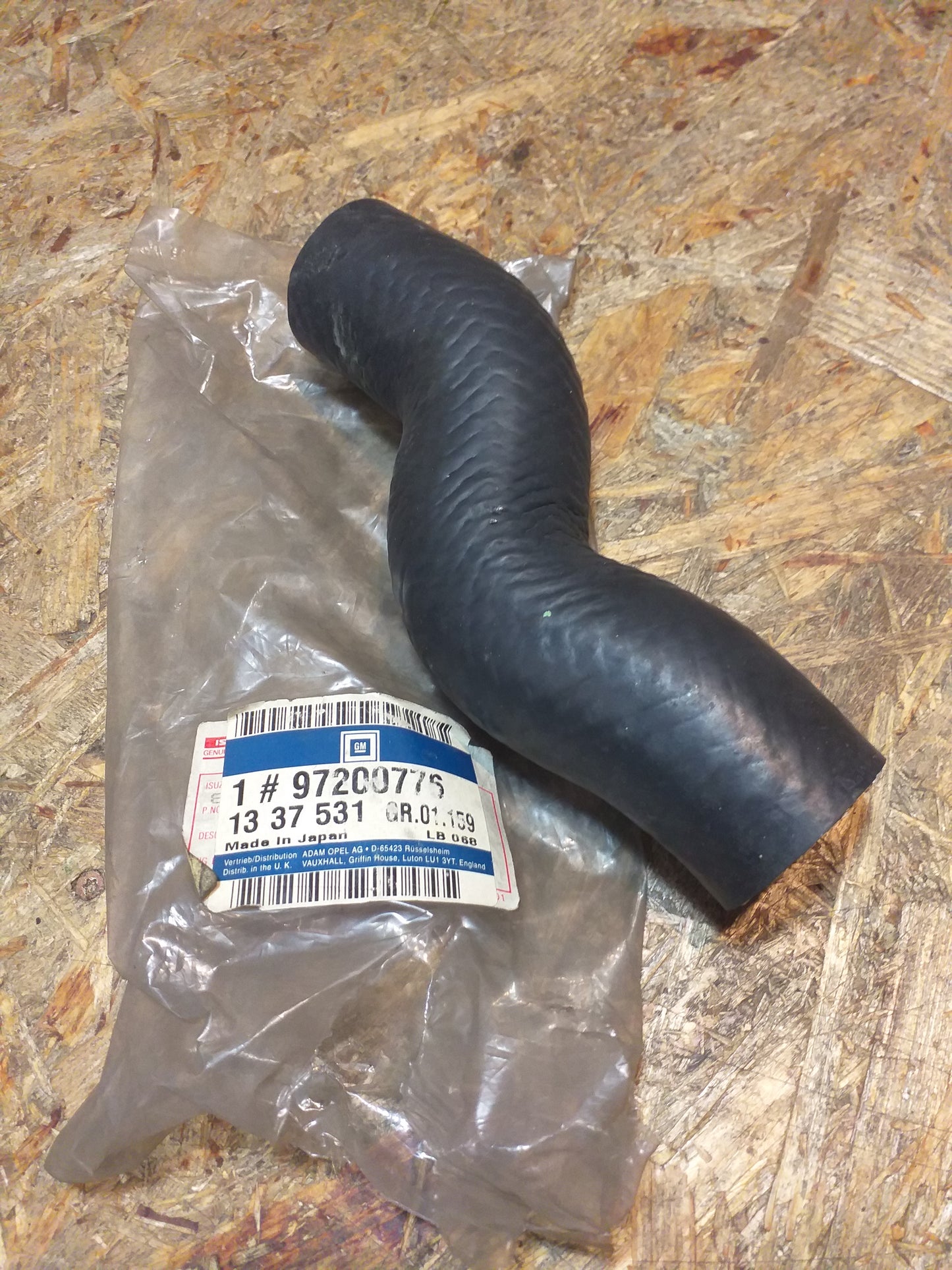 Monterey 3.0TD bis 3/99 AD/JJ 98-99 Bj Auslass-Schlauch original GM Opel NEU