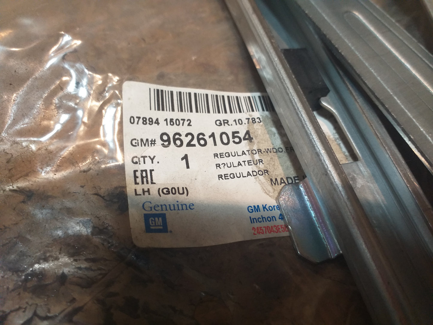 Chevrolet Rezzo Fensterheber vorne links original GM NEU