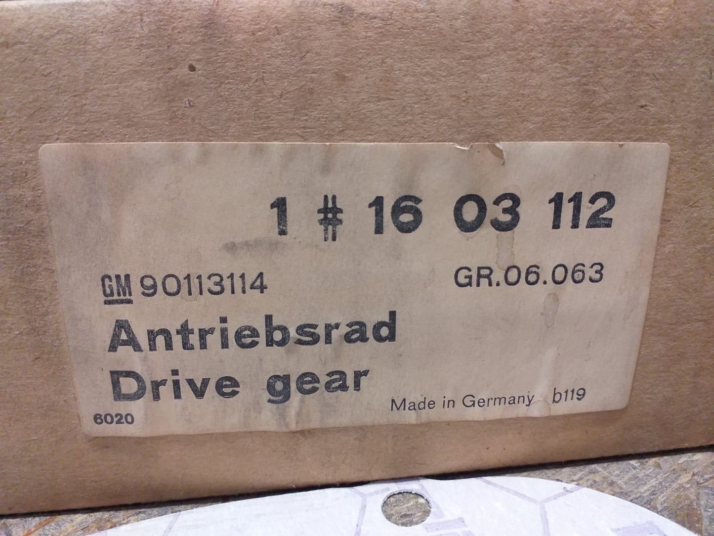 Kadett E Ascona C Antriebsrad original Opel NEU