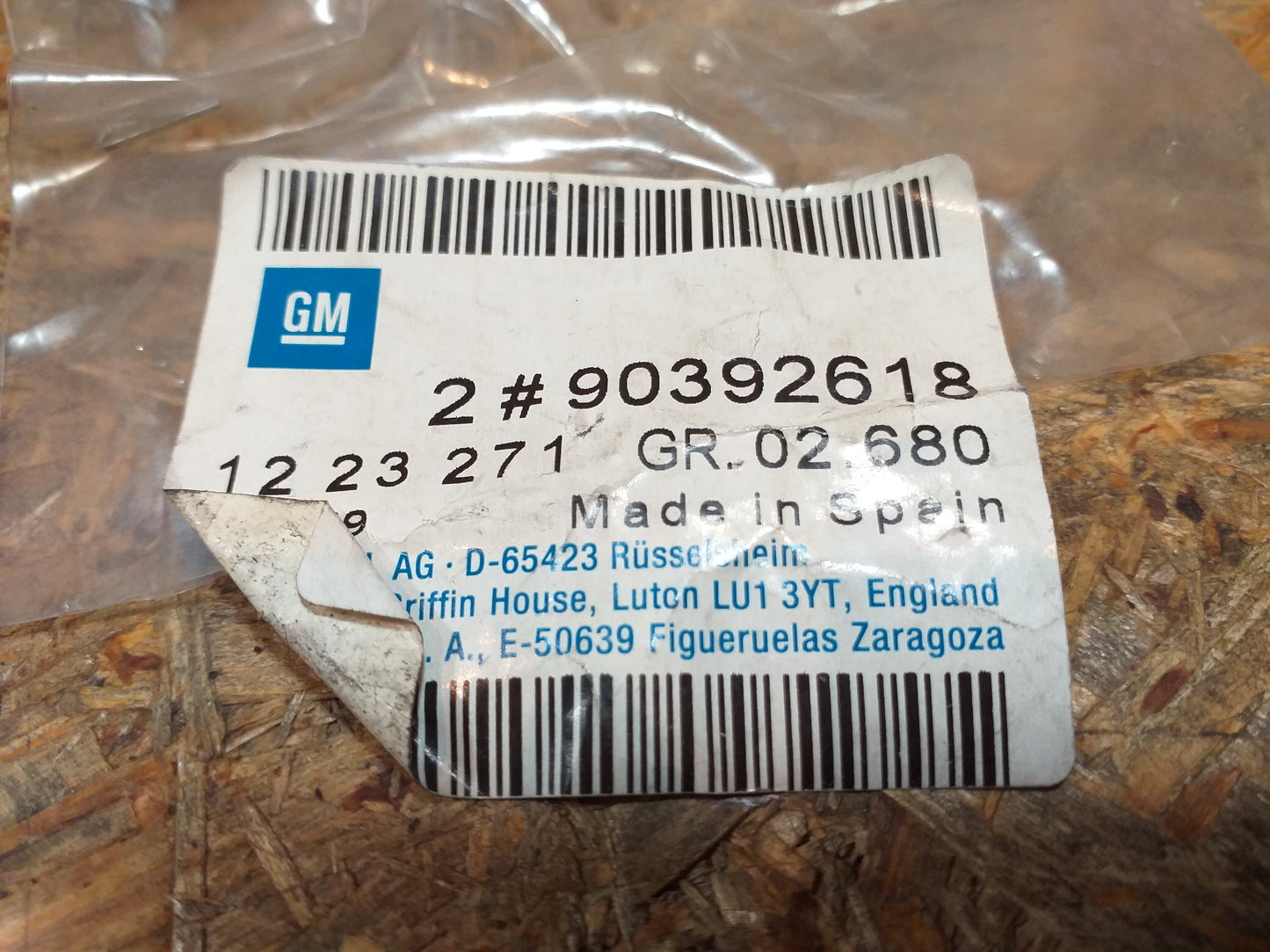 Calibra Lampenfassung 12V, 5W original GM Opel NEU