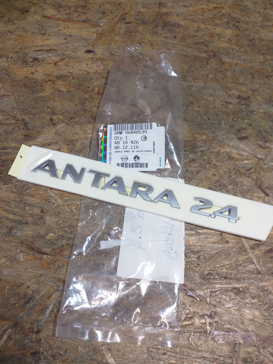 Antara 2.4 Emblem Schriftzug "Antara 2.4" original GM Opel NEU