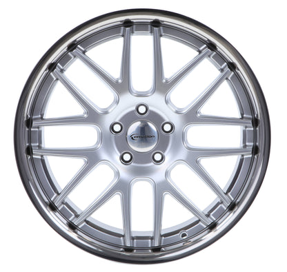 Concave Hypersilber-inox