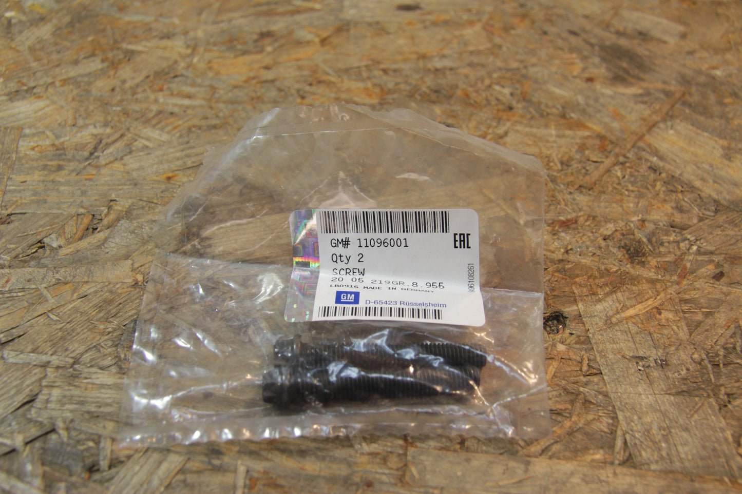 Original GM Opel Torx-Schraube 8x55 Turbolader an Auspuffkrümmer 11096001 Astra F , Astra G , Frontera B , Omega B , Signu...