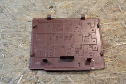 Original GM Opel Deckel Sicherungskasten, rot, für Corsa A bis Fg-Nr, L4999999, 90164357 Corsa A