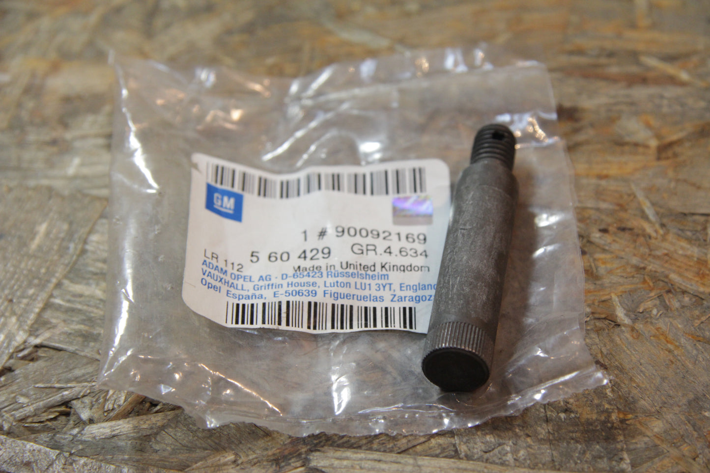 Original GM Opel Achse Kupplungspedal 90092169 Ascona C , Astra Classic 1999-2002 , Astra F , Astra F Cabrio , Calibra , C...