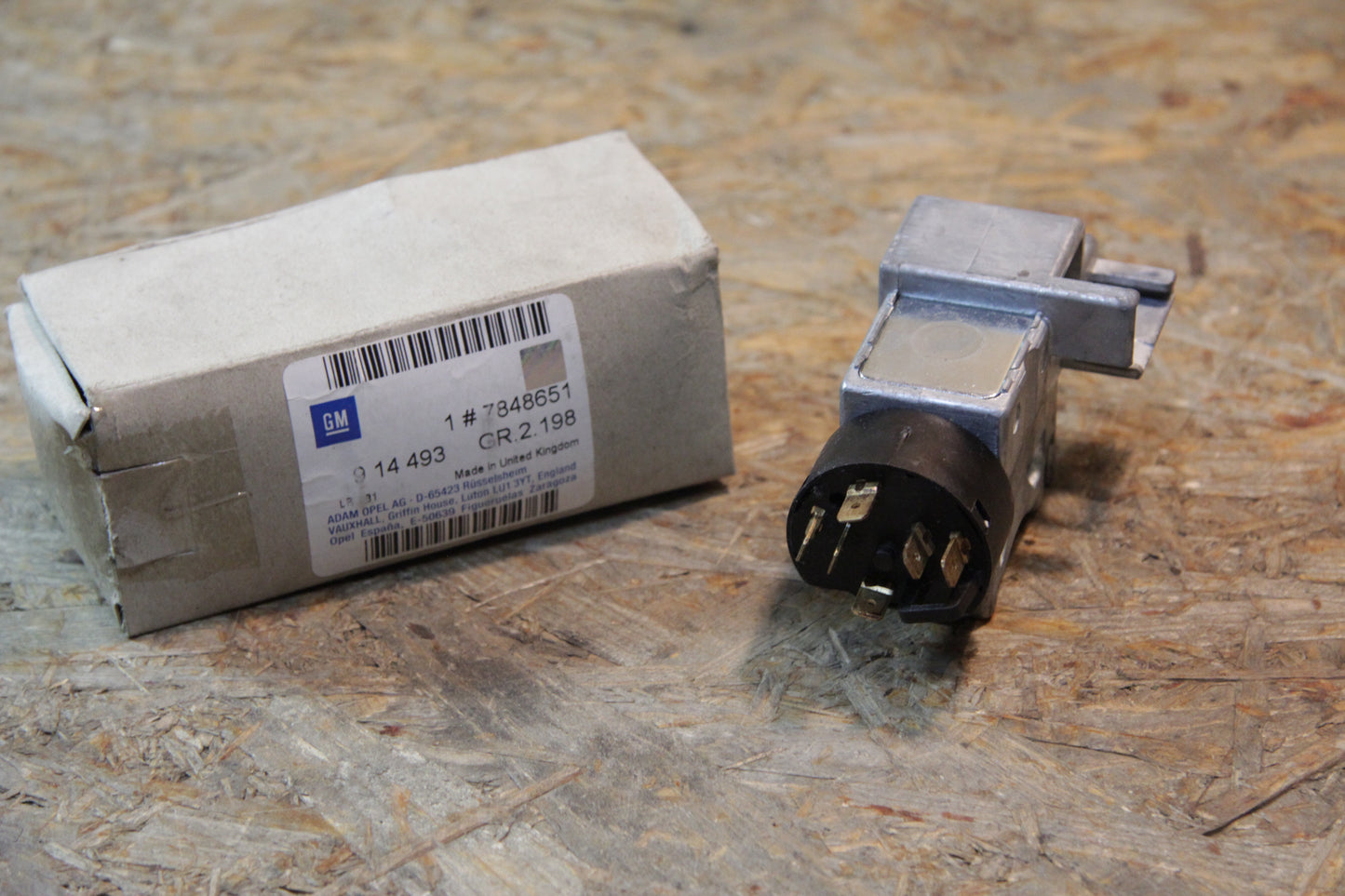 Original GM Opel Gehäuse Zünd- und Lenkschloss 7848651 Astra F , Calibra , Omega A , Senator B , Vectra A