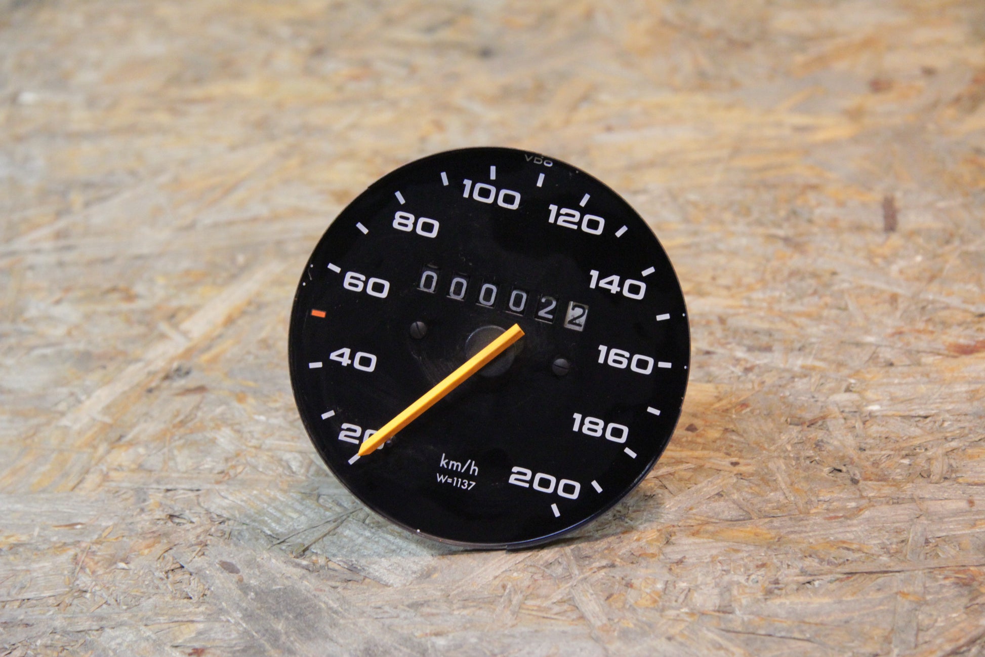 Original GM Opel Tacho Tachometer Wegdrehzahl: W1137, passt auch für W1145, (früher Nr, 1260144) bis 200 KM/H, ohne Tagesz...