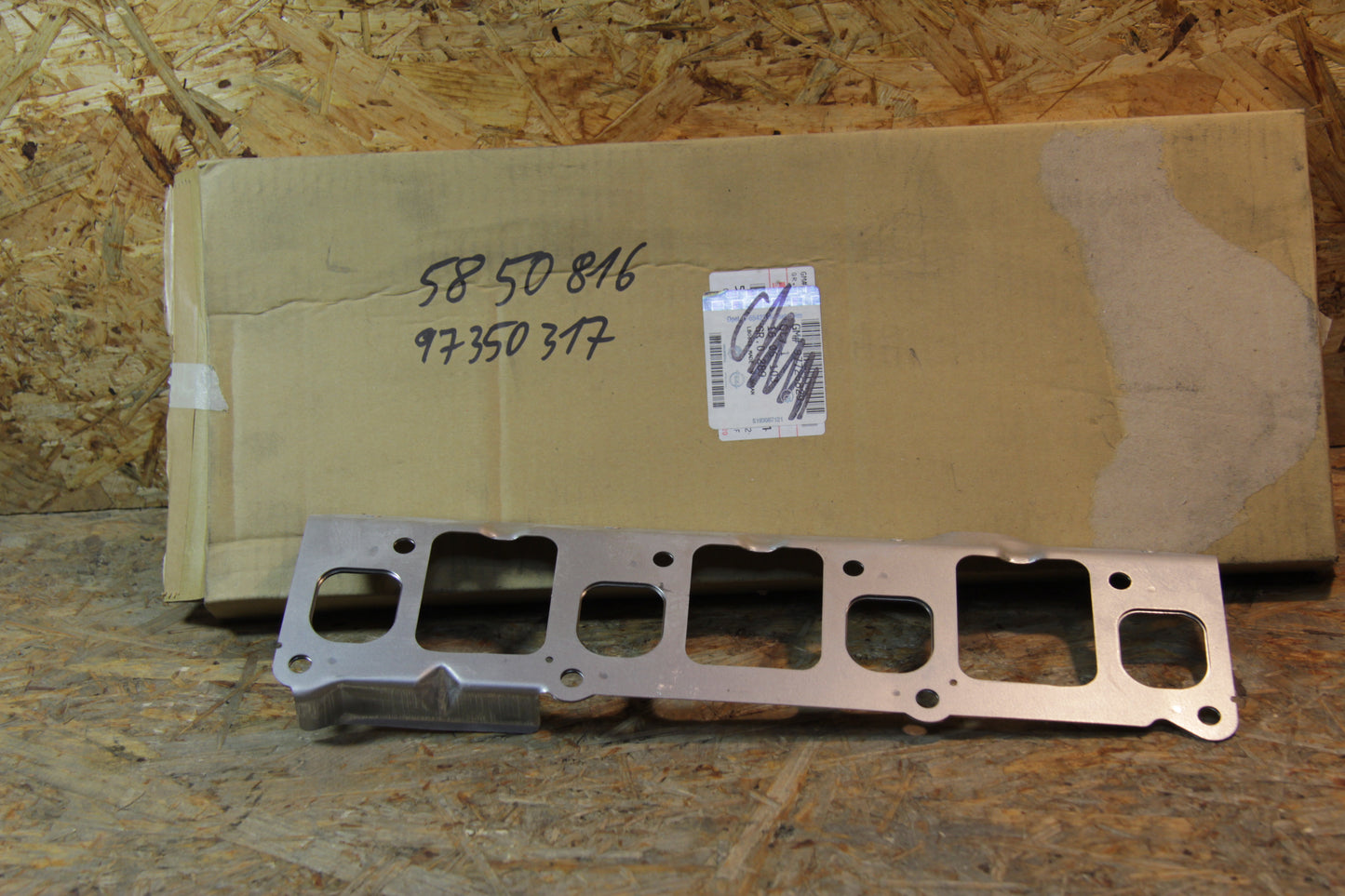 Original GM Opel Dichtung Auspuffkrümmer an Zylinderkopf
 97350317 Campo , Frontera A , Monterey