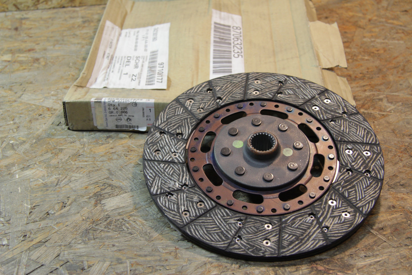 Original GM Opel Kupplungsscheibe  97106177 Frontera A