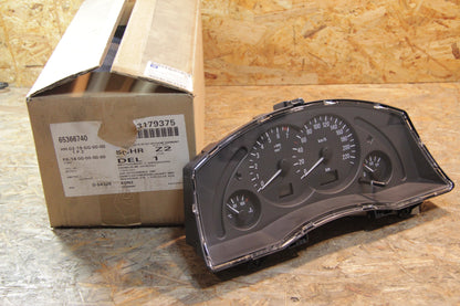 Original GM Opel Instrument Cockpit 230 km/h / 7000 U/min max, Kennzeichen: XR 93179375 Meriva A