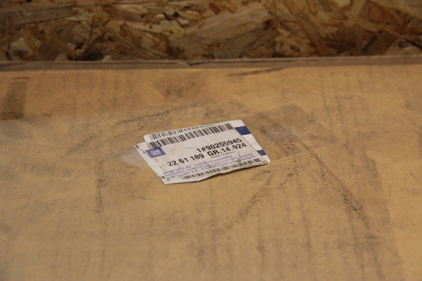 Original GM Opel Kopfstütze vorne beige Polstercode: 108 90255945 Corsa A