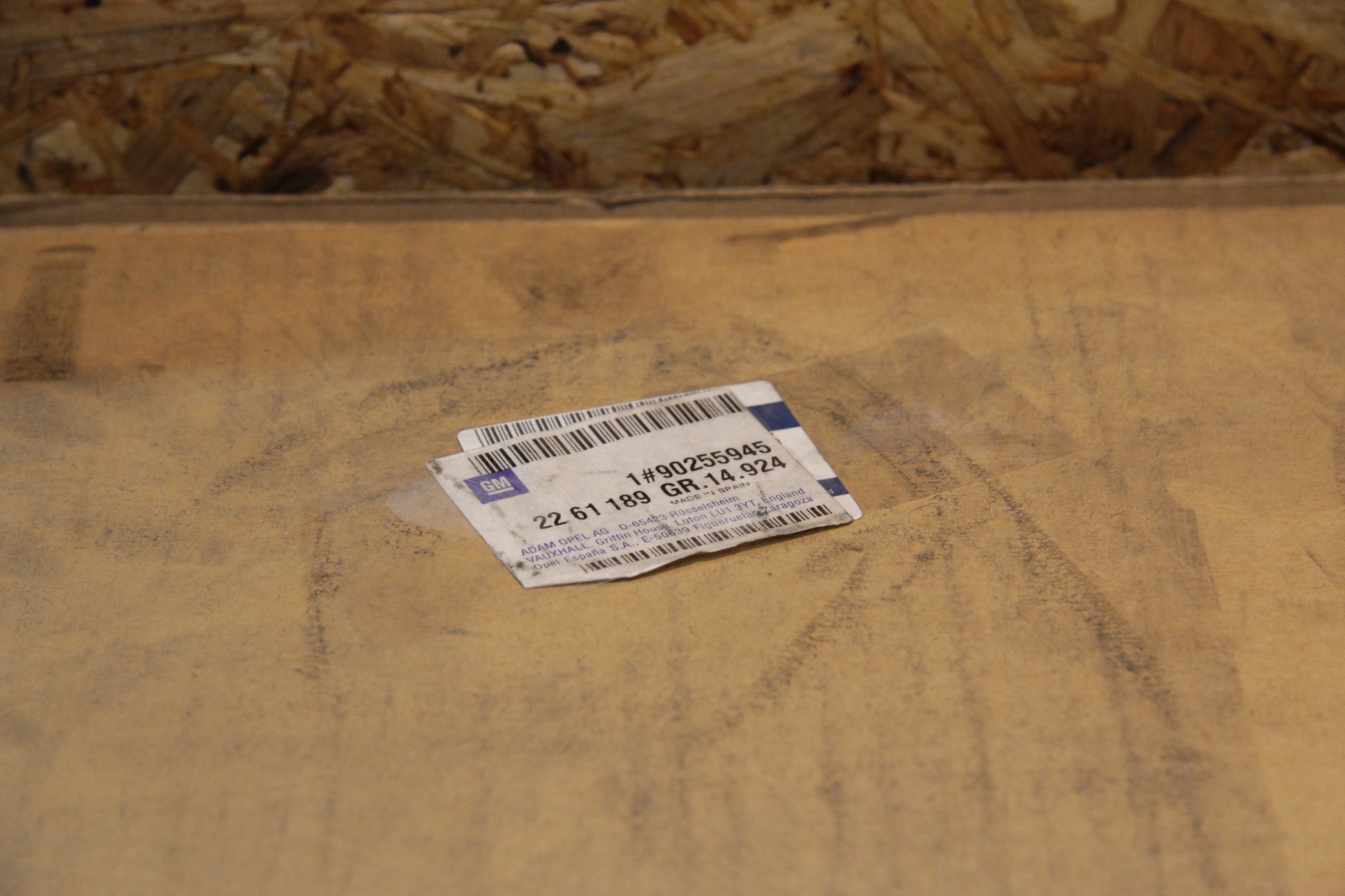 Original GM Opel Kopfstütze vorne beige Polstercode: 108 90255945 Corsa A