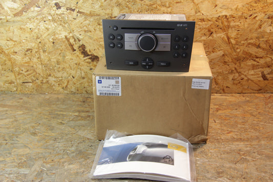 Original GM Opel Radio / CD-Player charcoal-metallic Kennzeichen: JA Band: Asia/Oceania  93183122 Corsa C , Meriva A , Sig...