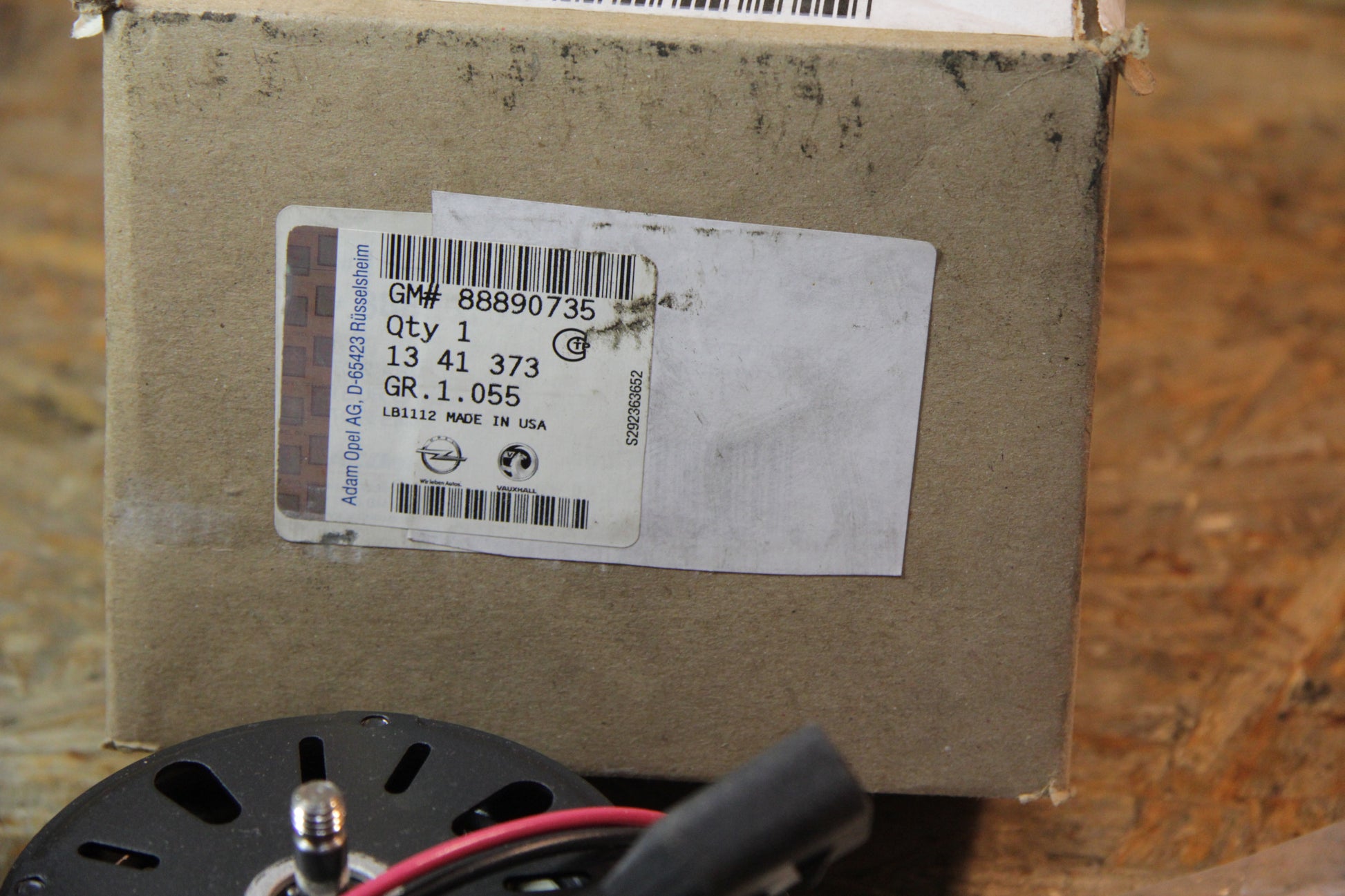 Original GM Opel Kühlergebläse 88890735 Sintra