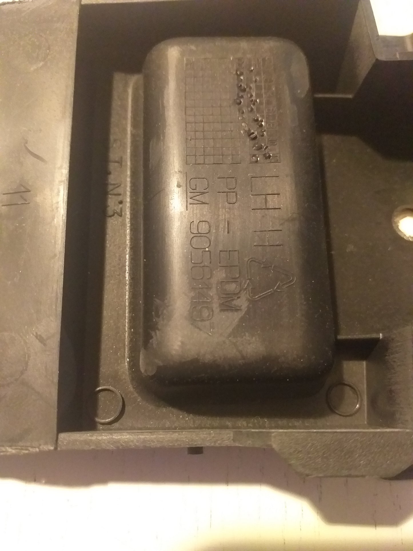 Astra G Abdeckung Schweller hinten original GM Opel NEU