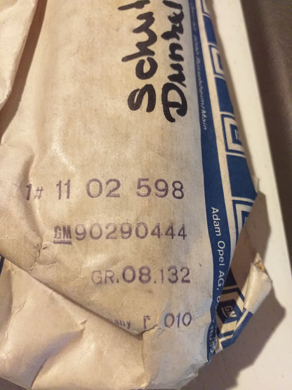 Omega A Schutzzierleiste Kotflügel vorne rechts dunkelbraun original GM Opel NEU