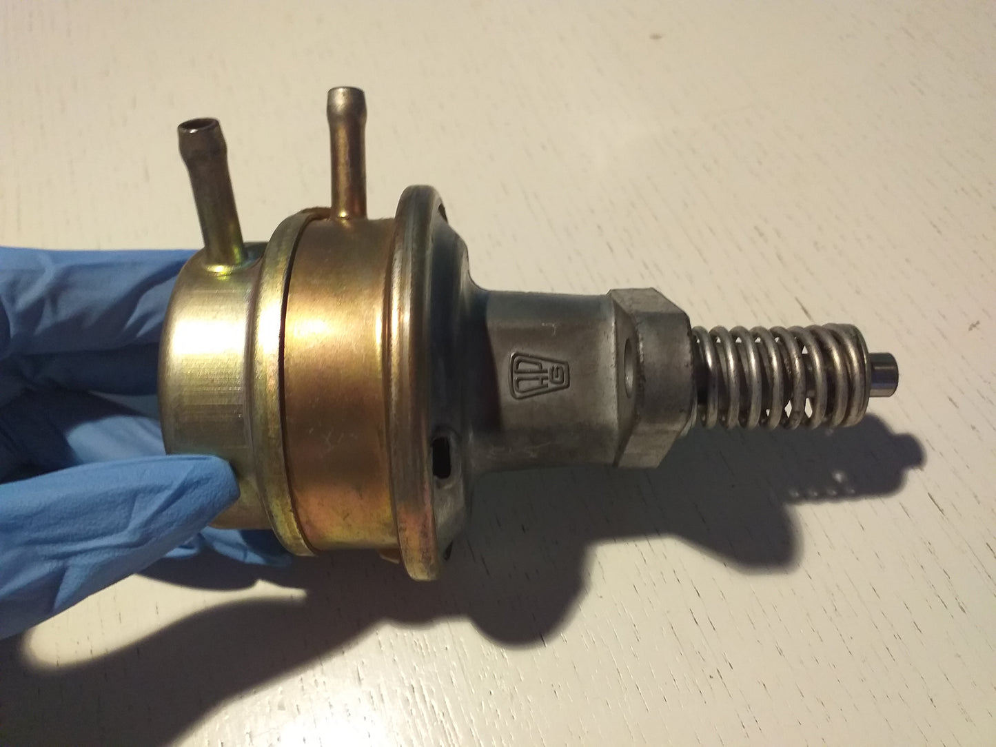 Kadett B Olympia A Rekord B/C Benzinpumpe mit Falsch original APG NEU