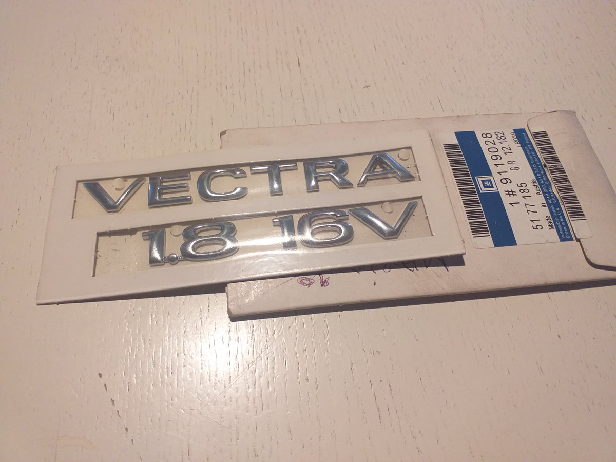 Vectra A 1.8 16V Emblem original GM Opel NEU