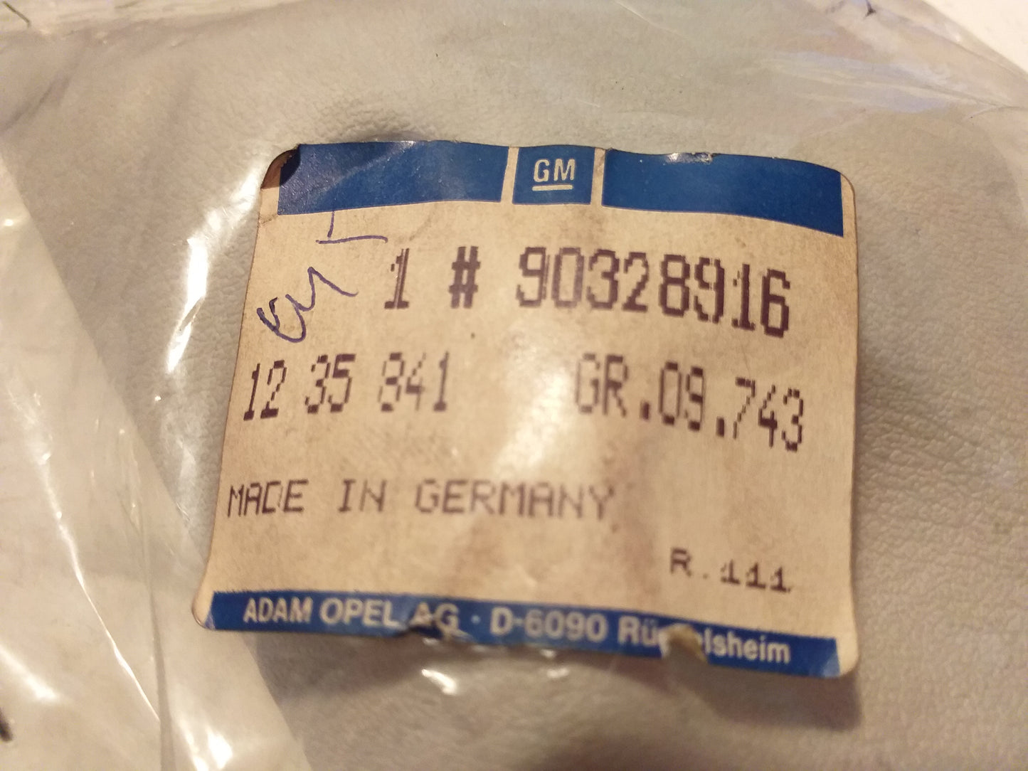 Calibra Blende Diebstahlwarnanlage original GM Opel NEU