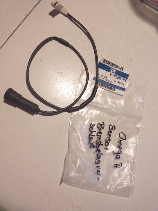 Omega A Senator Bremsbelagverschleiß original GM Opel NEU