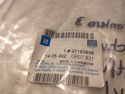 Frontera B Schutzverkleidung Kotflügel v.l original GM Opel NEU