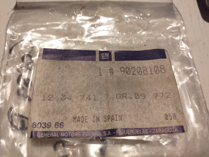 Corsa A Blinddeckel an Zeituhr grau original GM Opel NEU