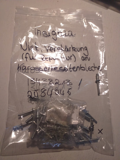 Insignia Niet, Verstärkung an Karosserieseitenbleche original GM Opel NEU