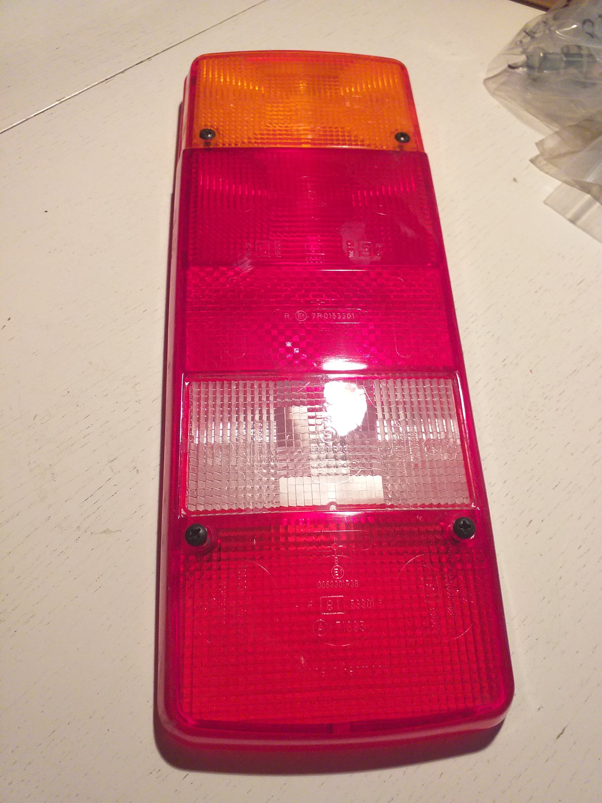 Oldtimer Youngtimer Lichtscheibe Heckleuchte original Hella NEU