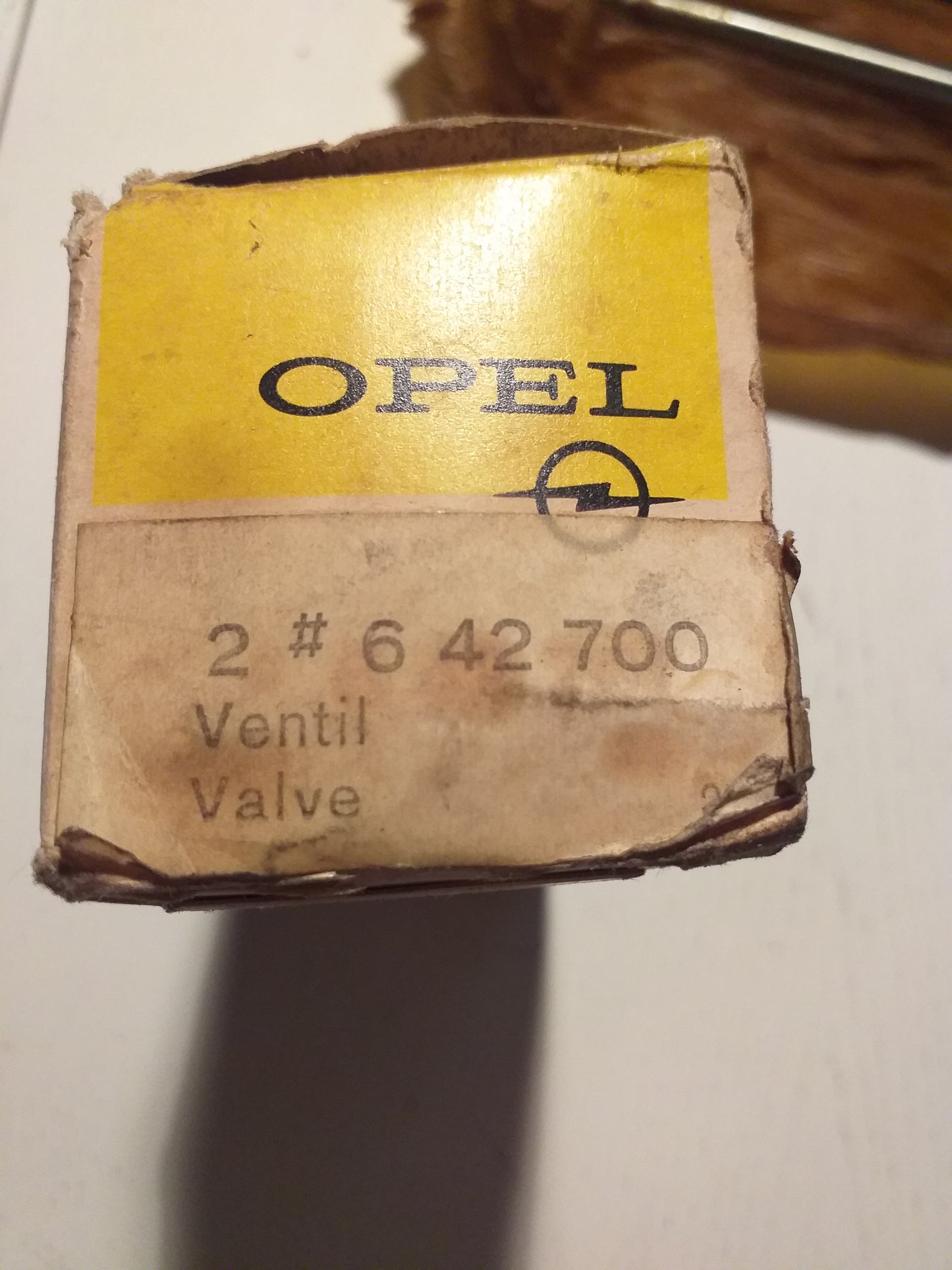 Modell Unbekannt Motoreneinlassventil original Opel NEU