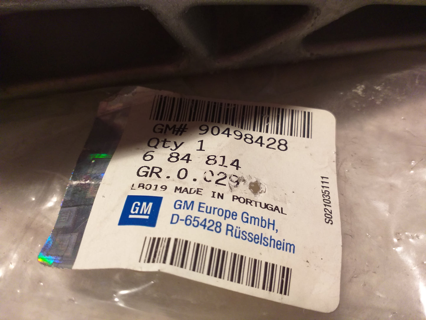 Vectra B Motorhalter original GM Opel NEU