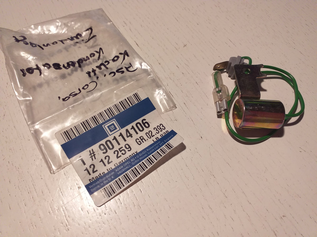 Ascona Corsa Kadett Kondensator Zündanlage original GM Opel NEU