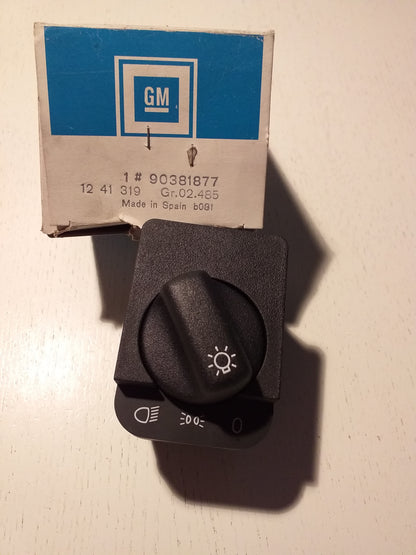 Omega A Lichtschalter original GM Opel NEU