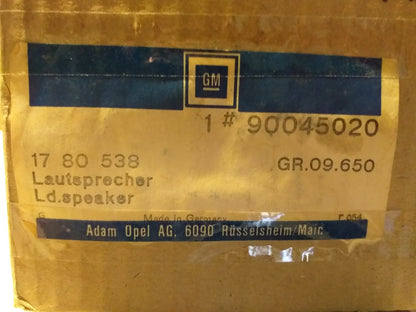 Ascona C Lautsprecher hinten original GM Opel NEU